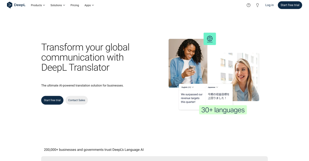 DeepL (Germany) – Europe’s Translator-in-Chief