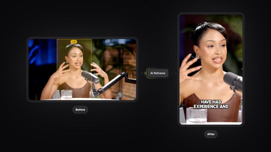 ReframeAnything: make it vertical (or square) without losing faces